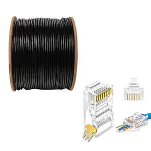 Grosir kabel rj45 300m-Daftar Baru Internet Utp Patch Bulldozer D Upt Konektor Kabel Cat 6