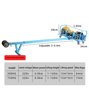 للبيع بالجملة 0.5 طن إلى 1 طن قابل للطي للتمدد والبناء بالمصعد - Product Image 4