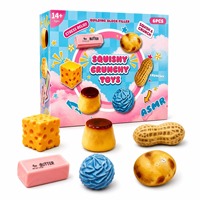 Offre Spéciale : Jouets Squishy Croustillants en Boîte, Calendrier de l'Avent Squishy de Noël, Jouets Squishy en Gros pour les Fêtes