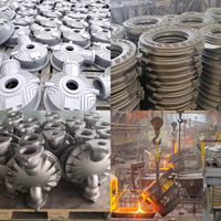 Pièces de rechange moulées pour pompes, en fonte, acier et acier inoxydable, pour carter de pompe, turbine et boîtier de pompe, usinage CNC personnalisé, fabrication OEM