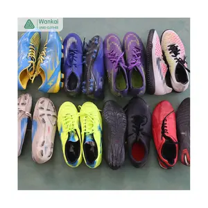 CwanCkai Leather Luxury Spiked Football Boots Men Boots Shoes Used Sneakers Second Hand International Branded Casual Shoes