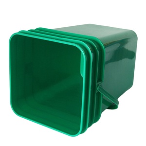 Vente en gros Seau carré en plastique de 20L Fabricant personnalisé Promotion pour seaux et fûts - Product Image 1