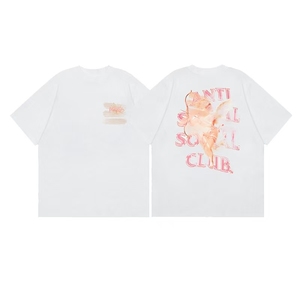 เสื้อยืดผู้ชาย ผ้าฝ้าย 100% ลายตัวอักษร สไตล์ลำลอง ระบายอากาศได้ดี แขนสั้น สตรีทแวร์ ฮาราจูกุ ฮิปฮอป - Product Image 2