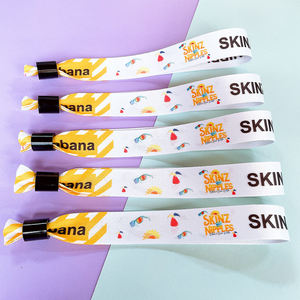 Evento Textil Festival <span class=keywords><strong>Pulseras</strong></span> Impresión de transferencia de calor <span class=keywords><strong>Pulseras</strong></span> de poliéster Tela Muñequeras <span class=keywords><strong>totwoo</strong></span> Pareja Pulsera - Product Image 4