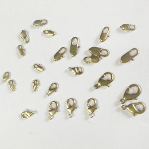 801 Đồ Trang Sức Làm Phụ Kiện Nguồn Cung Cấp Brass Kim Loại Tôm Hùm Claw Hình Chữ Nhật Tôm Hùm Móc Vòng Đeo Tay Tôm Hùm Clasp - Product Image 3
