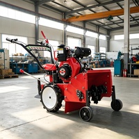 Motoculteur manuel durable à essence, mini-rotoculteur, tondeuse à gazon premium, machine de désherbage pour l'entretien des petites exploitations agricoles