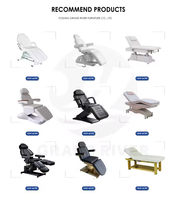SW vente directe d'usine soutenant les salons de beauté salon de coiffure boutique de chiropratique équipement de tatouage spa lit de table de massage électrique facial