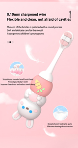 <span class=keywords><strong>Brosse</strong></span> à dents souple et propre, sans crainte des caries, tête de <span class=keywords><strong>brosse</strong></span> petite, lisse et arrondie, soin doux et délicat pour la bouche - Product Image 4