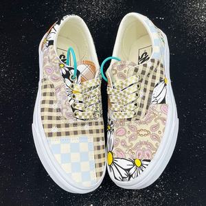 Flat Rope Polyester Shoelaces Checkerboard White and <b>Black</b>, Classic Canvas Sneaker <b>Laces</b> for Casual Sports Men Women - Product Image 3