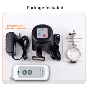 JXS-433 Long Distance RF 433mhz <b>Remote</b> Control Smart Gas Water Leakage Valve Controller Smart Gas Detector Automatic Manipulator - Product Image 5
