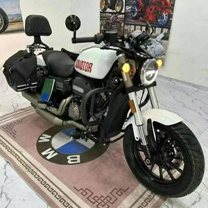 Motocicleta Scooter Retro de Combustible Benda BD300-16 Cruise Prince Qianjiang Shangjin Jila 300 Gris Piedra, Puede Registrarse, Hecha en China - Product Image 5