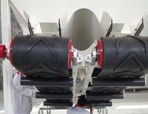 SDDOM agrega mineral taş kum çakıl taşıma makinesi satılık sabit katlanır bant konveyör - Product Image 6