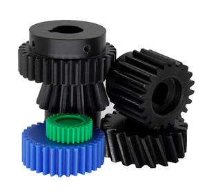 Hot bán ODM OEM Độ chính xác cao PU nylon xoắn ốc bánh răng côn nhựa bộ bánh răng - Product Image 5