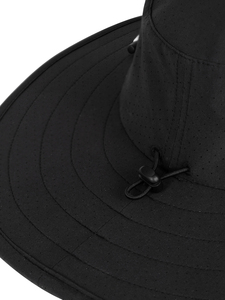 Chapeau Boonie à large bord personnalisé avec sangle sous le menton, idéal pour le safari et la pêche en extérieur, en sergé de coton respirant de qualité supérieure, fabricant OEM ODM, taille unique - Product Image 6