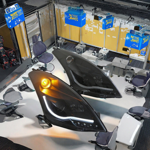 FORS-Auto Parts Headlights for Suzuki <strong>Swift</strong> 2005-2016 New Modified Glow Diode <strong>Daytime</strong> <strong>Running</strong> <strong>Lights</strong> Turn Signal Lens 6000k - Product Image 3