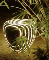 Lampes décoratives LED étanches IP65 pour l'éclairage paysager des parcs et des places publiques, festivals de Noël et autres événements extérieurs - Product Image 1