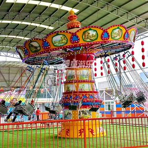 Attrazione per Parco Divertimenti all'Aperto: Giostra a Dondolo, Seggiolini Volanti, Attrazione Wave Swinger in Vendita - Product Image 5