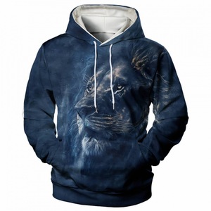 <span class=keywords><strong>Felpa</strong></span> <span class=keywords><strong>con</strong></span> Cappuccio Traspirante Pesante per Halloween <span class=keywords><strong>con</strong></span> Design Teschio 3D per Uomo e Donna Teschio di <span class=keywords><strong>Leone</strong></span> Anime - Product Image 3