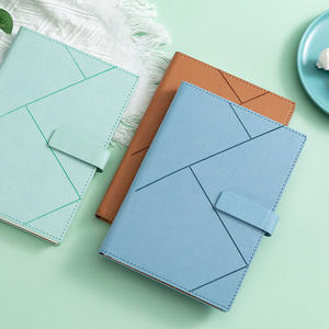 Vente en gros A5 carnet créatif avec boucle magnétique imprimée logo en forme de diamant cadeaux souvenirs personnalisés retour à l'école - Product Image 4