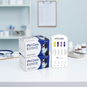 ชุดตรวจปรสิตหัวใจในสุนัข-CHW ชุดตรวจแอนติเจนแบบรวดเร็ว <span class=keywords><strong>วิธี</strong></span>คอลลอยด์โกลด์ ใช้เวลาตรวจ 5-10 นาที อุปกรณ์สัตวแพทย์คุณภาพสูง - Product Image 4