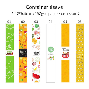 4 Ngăn Phần Phân Hủy Sinh Học Tùy Chỉnh Dùng Một Lần Takeaway Thực Phẩm Giấy <span class=keywords><strong>Container</strong></span> Với Nắp - Product Image 6
