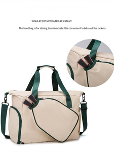<span class=keywords><strong>Sac</strong></span> à bandoulière de raquette de tennis à la mode pour sports de plein air pour femmes, <span class=keywords><strong>sac</strong></span> à <span class=keywords><strong>main</strong></span> avec sangle pour transporter la raquette de tennis sur l'épaule. - Product Image 2