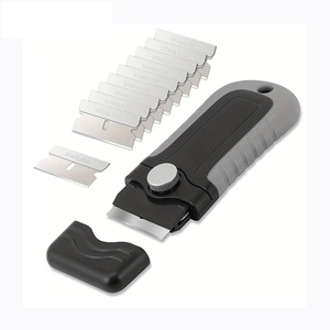 Dissolvant de colle en gros d'usine avec boîte de rangement de lame outil de grattoir de nettoyage en plastique de lame en plastique de verre pour le retrait d'autocollant - Product Image 6