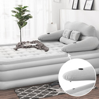 Nouveau produit : Matelas gonflable double, surélevé, pliable, pour la maison et la chambre, simple et pratique