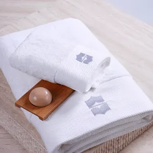 ELIYA 5 Star Hotel 16S 100% Cotton White Towels Bath Soft Spa Towels