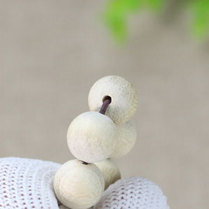 Camphor Wood <b>Bracelet</b> 10mm Beads Single Strand Unisex Everyday Wear Jewelry Cultural Collectible - Product Image 2