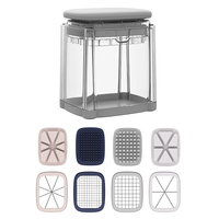 Multifunctionele Handmatige Keuken Frietjes Chips Cutter Snijmachine Chopper Groentesnijder Fruitsalade Snijder