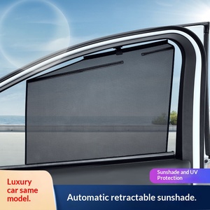 Parasole Auto Personalizzato Retrattile per Parabrezza Anteriore e Posteriore Protezione UV Accessori Auto <span class=keywords><strong>Logo</strong></span> OEM - Product Image 1
