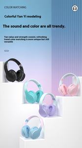 Audífonos Inalámbricos Bluetooth con Color Degradado Vibrante para Niños, para Juegos, Clases <span class=keywords><strong>en</strong></span> Línea, Llamadas y Deportes Electrónicos - Product Image 6