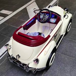 Oplaadbare Klassieke Elektrische Kinderen Speelgoed Auto Afstandsbediening Nieuwe Klassieke Elektrische Auto Voor Kinderen <span class=keywords><strong>2</strong></span> Tot 4 Jaar Plastic Materiaal - Product Image 3