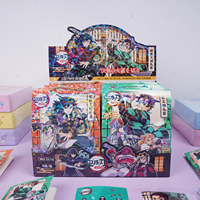 Nouveau style, sac cadeau de papeterie scolaire pour enfants, de haute qualité, avec motifs cool de dessins animés et d'anime démoniaque, en boîte surprise, vente en gros