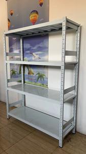 Étagères de garage industrielles légères de support de stockage vertical en acier durable de 100kg avec le revêtement de poudre empilant des supports et des étagères - Product Image 2