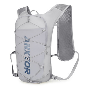 Professional Outdoor Nylon <b>Backpack</b> Jogging Cycling Marathon Cross-Country Trail <b>Running</b> <b>Water</b> Resistant Vest Hydration System - Product Image 2