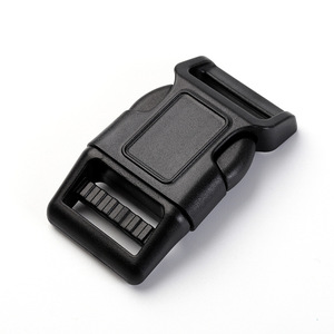 Hebilla de Liberación Lateral de Plástico de 25 mm, Negra, Duradera, Accesorio para Bolsas y Mochilas - Product Image 2
