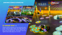 Battle Kart Game Projecteur interactif immersif MR Flooring pour Drift Mario Go Kart Slide Over the Floor Cars