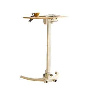 High Quality Standing Mobile Living Room Pneumatic Adjustable Gas Desk White Wood for Adjustable <strong>Table</strong> - Product Image 3