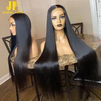Jp perucas frontais de renda, 13x6 peruca brasileira, cabelo humano frontal, vison, cabelo brasileiro para mulheres negras
