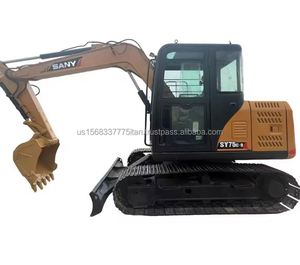 Excavadora SANY SY75C SY75Cpro de Segunda Mano, 7.5 Toneladas, Cucharón de 0.32m, Modelo 2023, Probada e Inspeccionada, Precio Bajo, Equipo Pesado para Uso Global - Product Image 1
