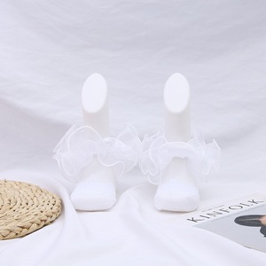 Hot Bán Phong Cách Cotton Mỏng Vớ Cho Trẻ Em Sọc Vớ Với Bow Cho Bé Gái Dễ Thương Mùa Hè Bé Gái Phụ Kiện - Product Image 5
