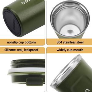 Customize <b>Reusable</b> 380ml/510ml Temperature Display Thermal Stainless Steel Smart Office <b>Cup</b> Double Wall Vacuum Insulated - Product Image 6