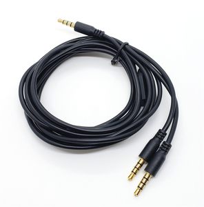 Câble audio plaqué or 6,35 mm (1/4 pouce) mâle vers 3,5 mm (1/8 pouce) femelle, câble transmetteur-récepteur externe avec connecteur jack 3,5 mm - Product Image 1