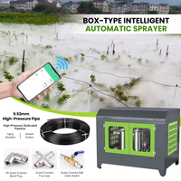 Slim automatisch besproeiingssysteem voor champignonkassen, nevelmachine, spuitpomp, motor, hoogrendements, contactloze bestrijdingsmiddelen