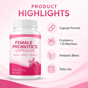 Capsules de probiotiques pour femmes, complément de santé pour adultes, améliore l'immunité, favorise la digestion, certifié GMP, 60 unités, durée de conservation de 24 mois - Product Image 5
