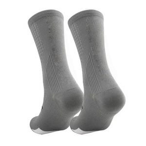 Summer White Cycling <b>Socks</b> Performance Crew Lightweight Breathable Quick Dry Sport Unisex <b>Socks</b> High Quality Wholesale - Product Image 4