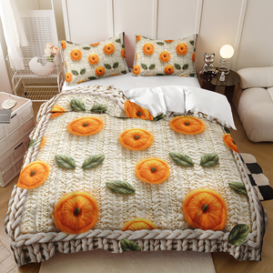 Đáng yêu nổi 3D in kỹ thuật số mềm mại và ấm cúng Vua Kích thước Duvet cover Set - Product Image 5