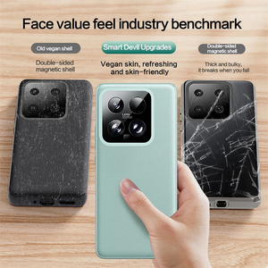 Per <span class=keywords><strong>Xiaomi</strong></span> 14 Pro custodia in pelle ufficiale per Mi 14 Pro copertura completa della fotocamera custodia per telefono nuda Anti-impronte digitali - Product Image 5